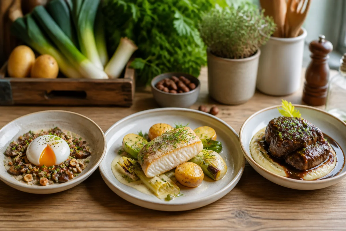 La cuisine bistronomique aux produits frais et locaux