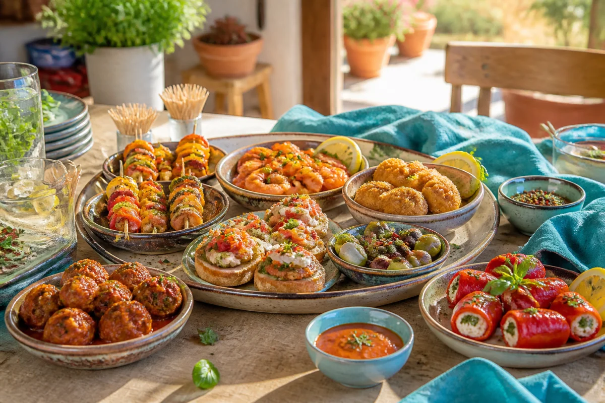 Recettes de tapas à partager pour un apéritif généreux