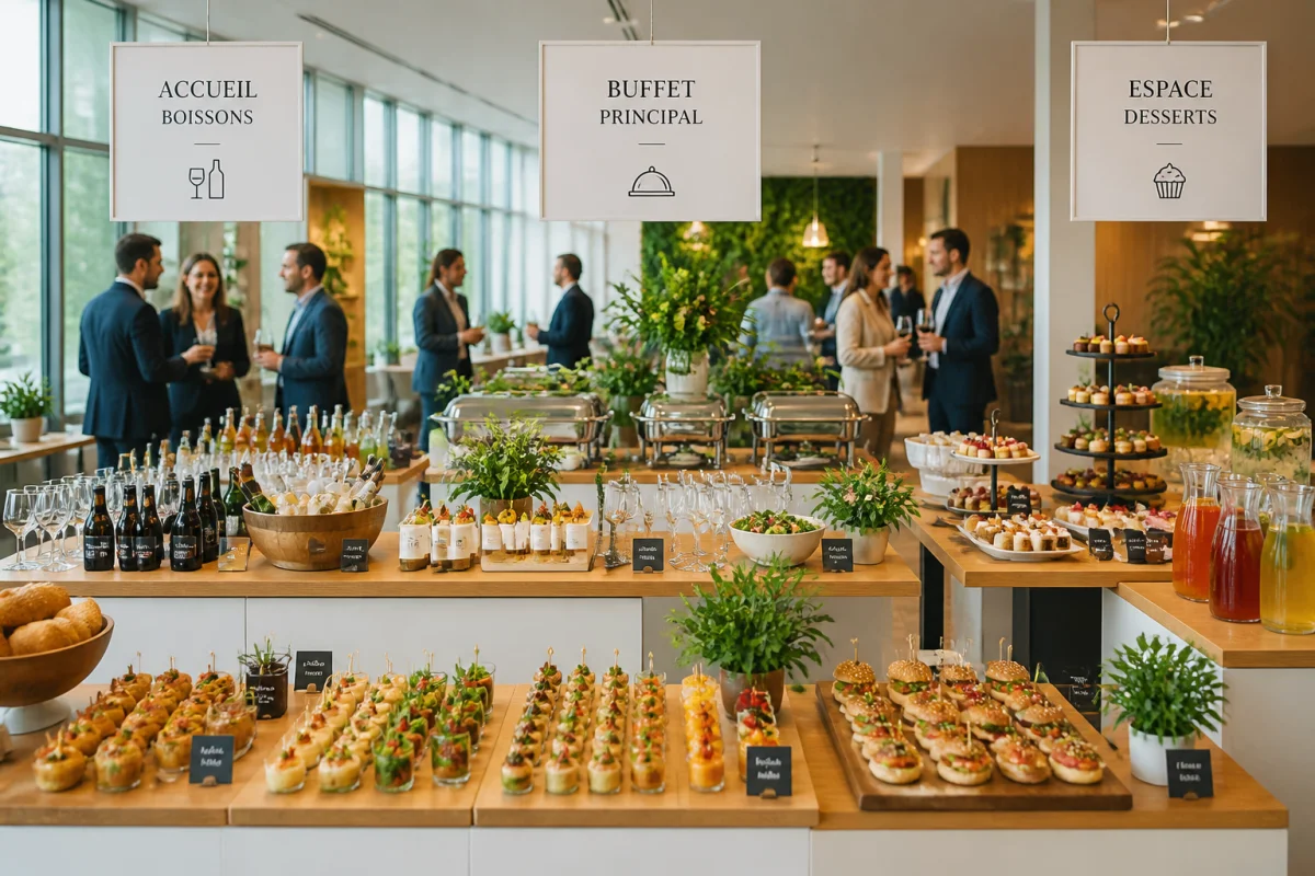 Réussir un buffet traiteur pour un événement professionnel