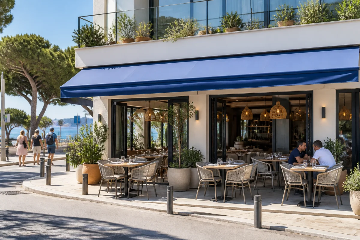 Bistro Frégate à Six Fours les Plages pour un repas dans un cadre tendance