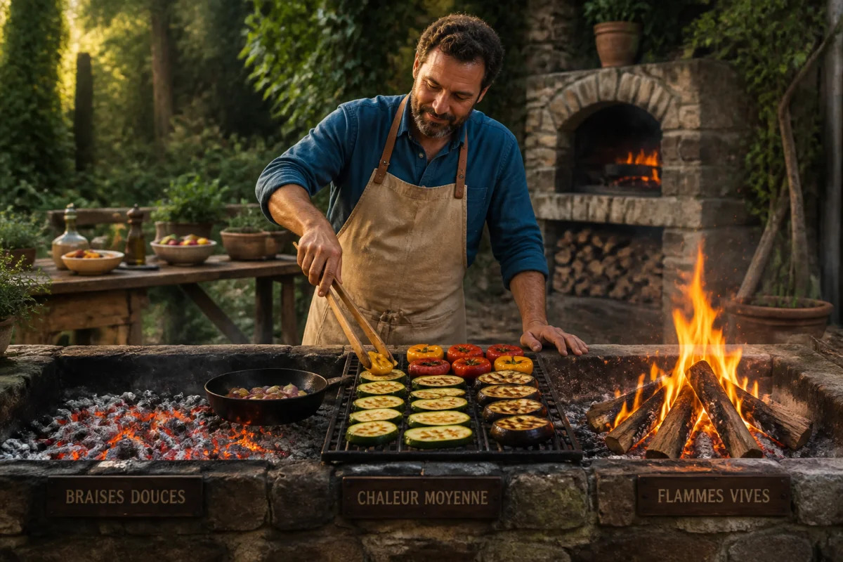 La cuisson au feu de bois pour des saveurs authentiques