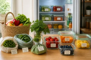 La conservation des fruits et légumes au quotidien