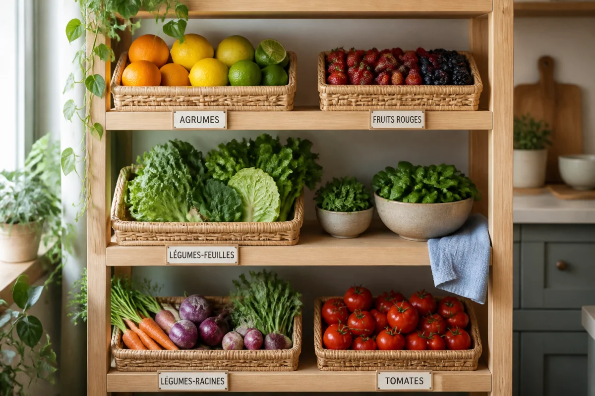 La conservation des fruits et légumes au quotidien