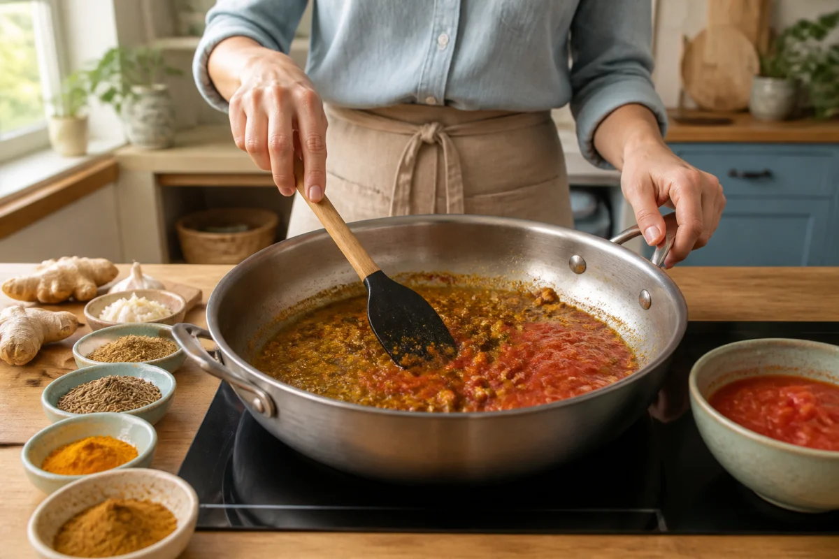 Réussir une recette de curry indien maison